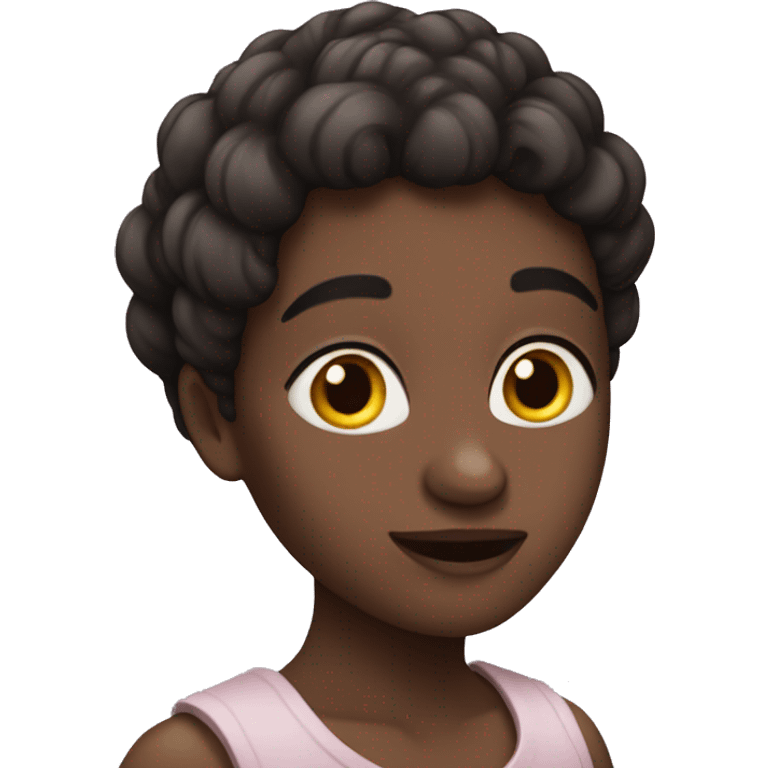 Mariposa negra emoji