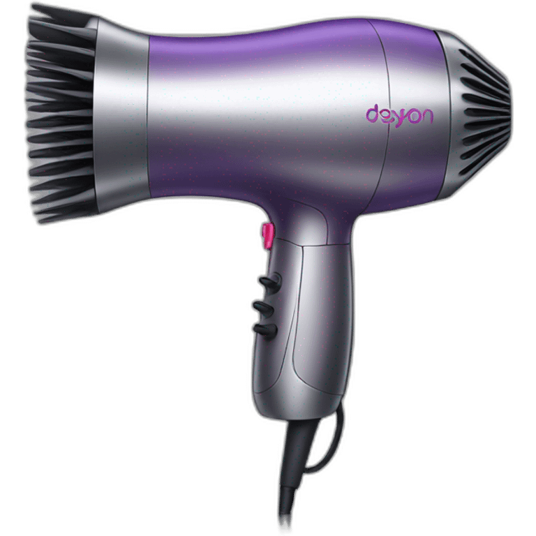 Dyson hairdryer emoji