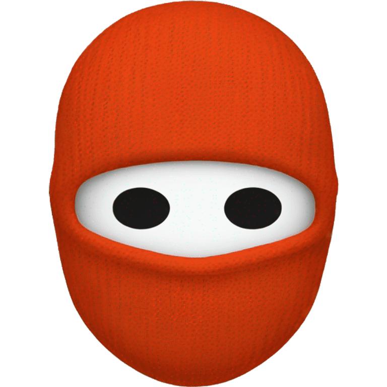 Ski mask emoji