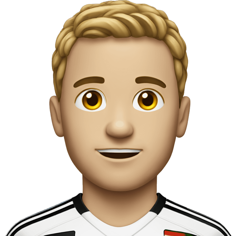 Person with „check 24“ Trikot for Soccer germany  emoji