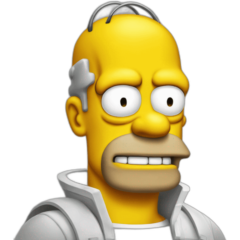 homer simpson superhero emoji