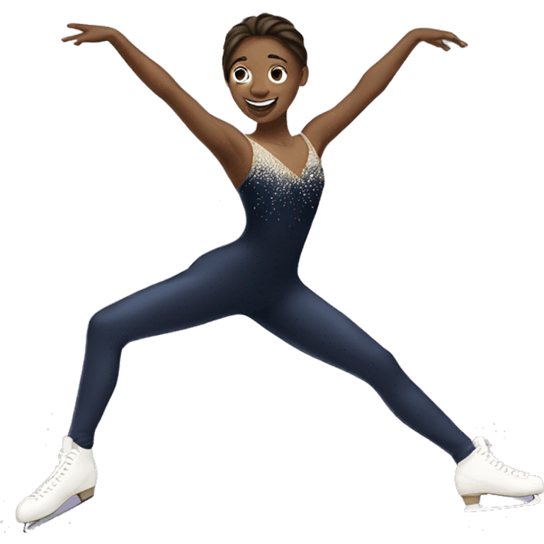 Figure skater emoji