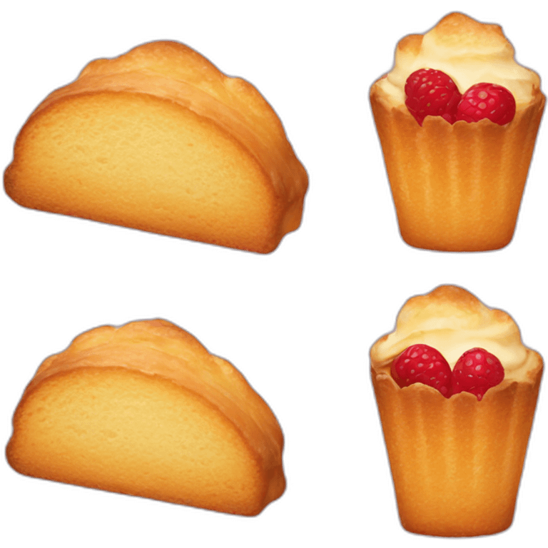 madeleine cake emoji