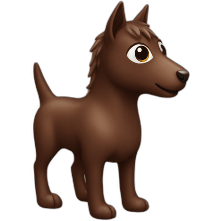 kelpie chocolate emoji