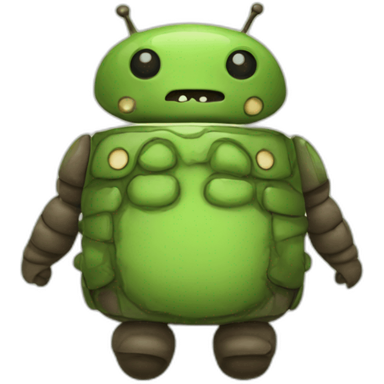 fat bugdroid emoji