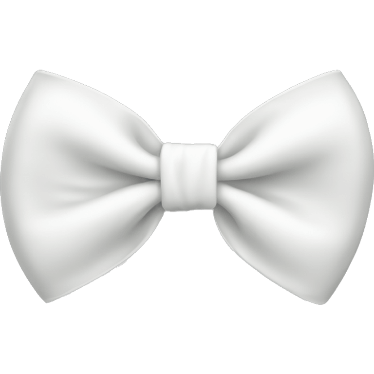 white bow emoji