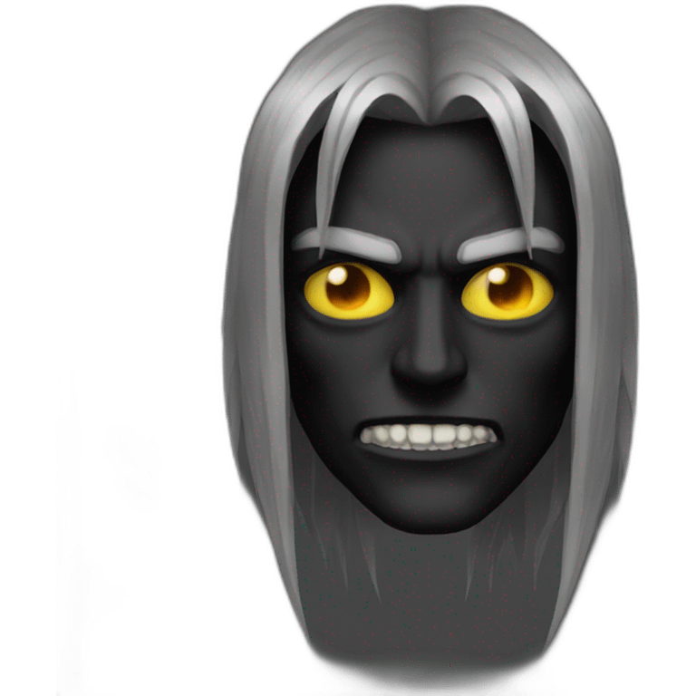 Black metal emoji