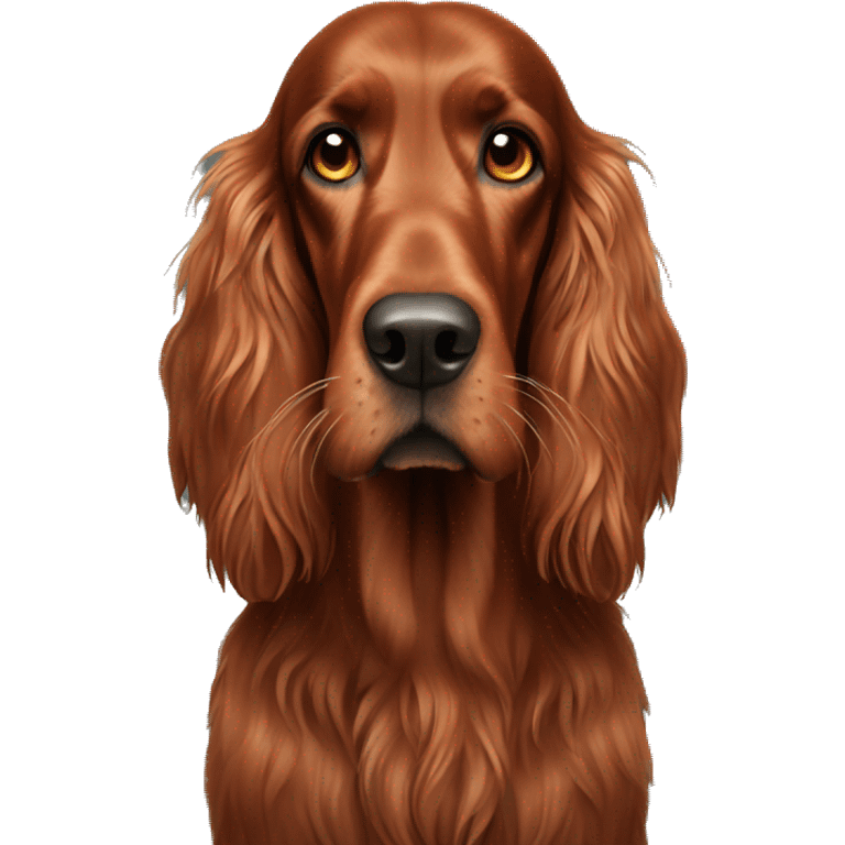 Irish Setter standing emoji