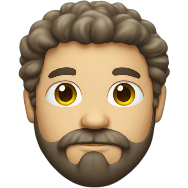 really hairy boss man emoji