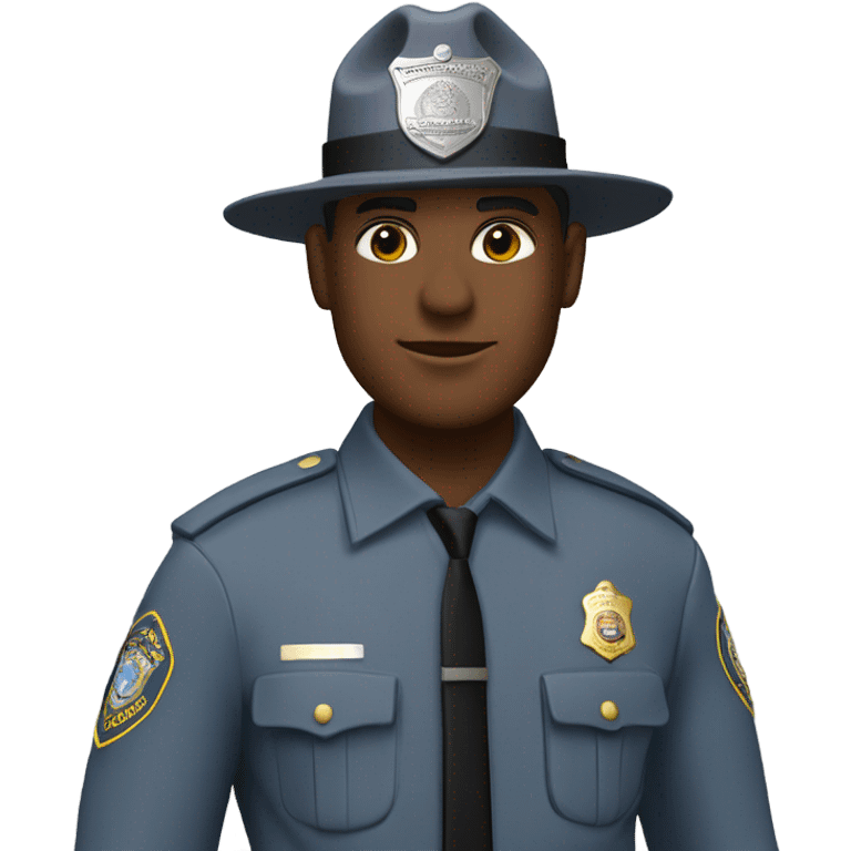 South Carolina state trooper emoji