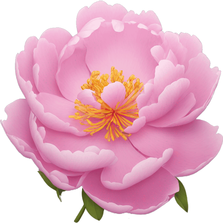 Peony emoji