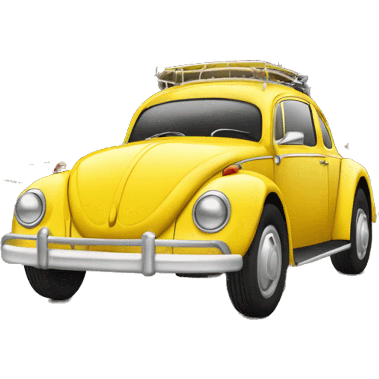 Emma Swan’s yellow bug car  emoji