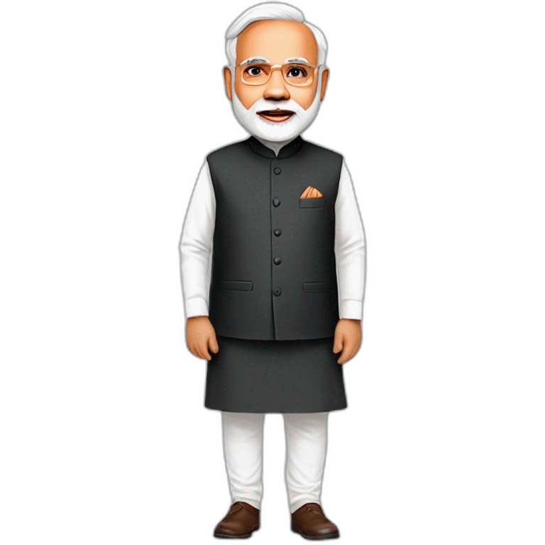 narendra modi standing emoji