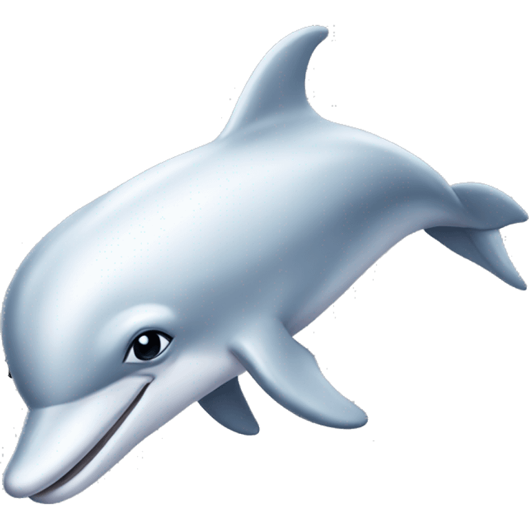 White dolphin  emoji