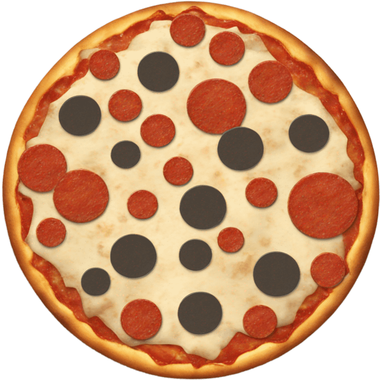 Football pizza  emoji