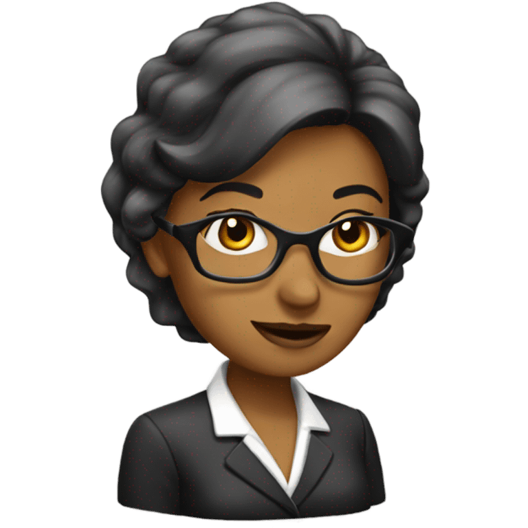 Create a lady banker emoji