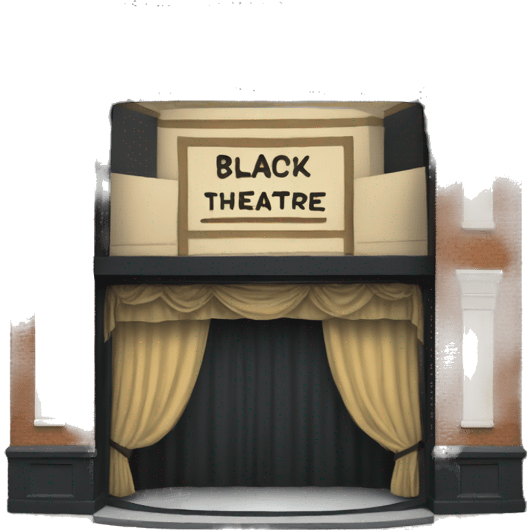 black box theatre emoji