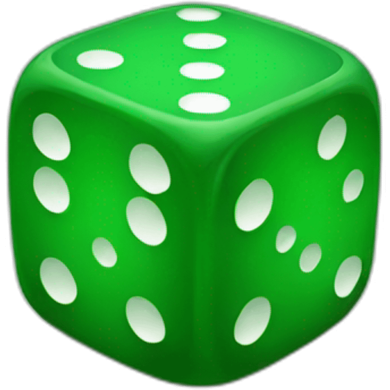 green dice emoji