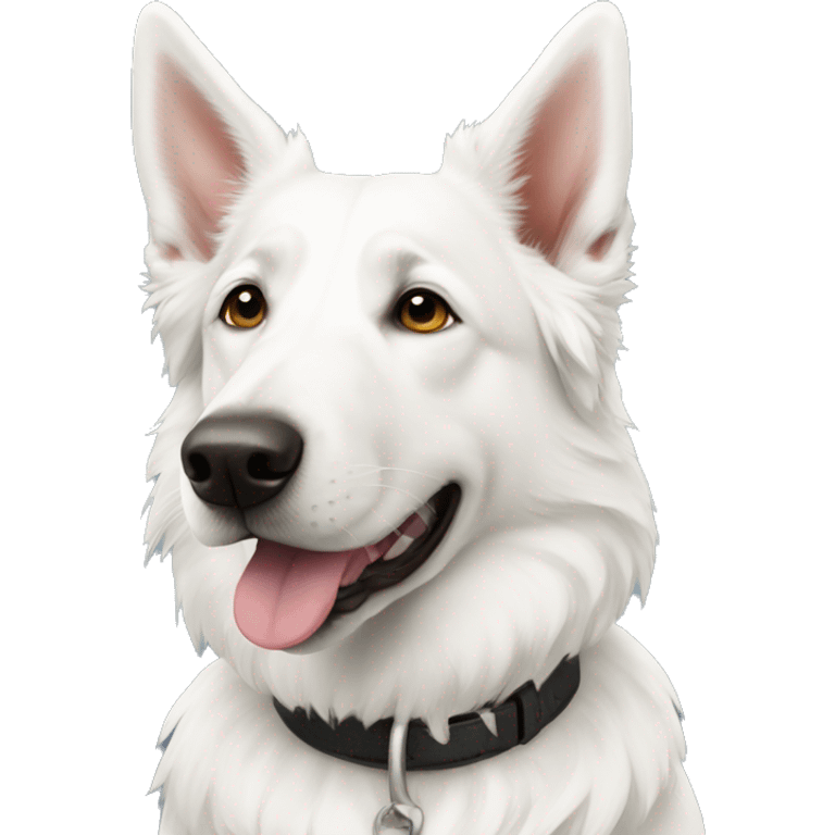 White Swiss Shepherd emoji