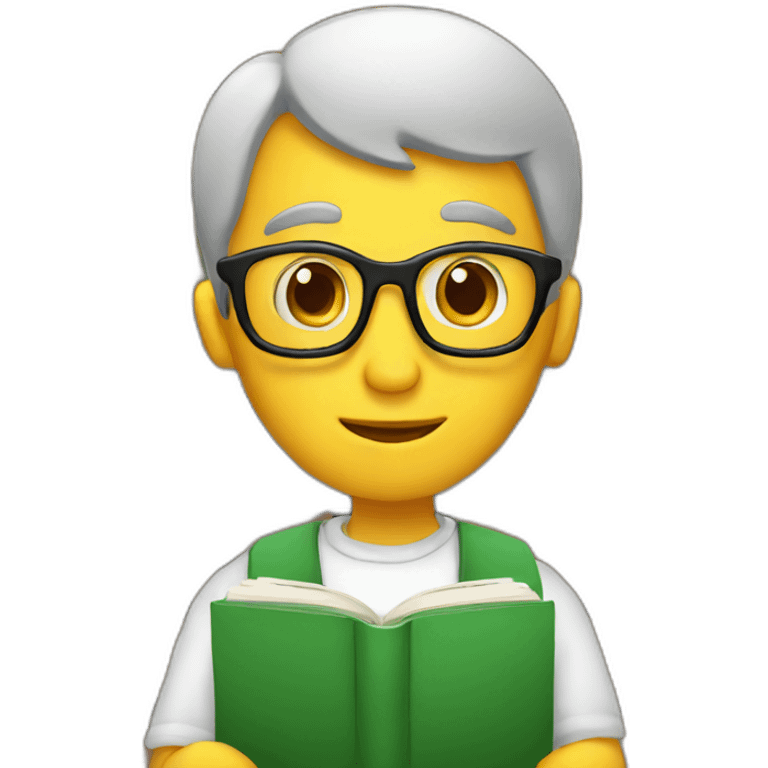 book worm emoji