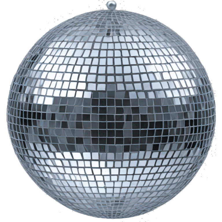 silver disco ball emoji