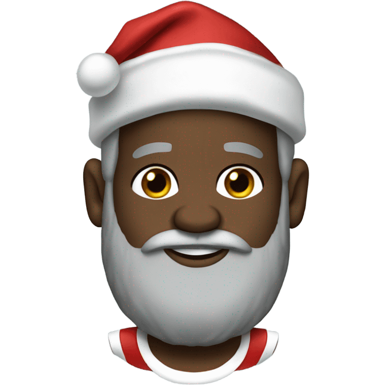 Lebron as santa  emoji