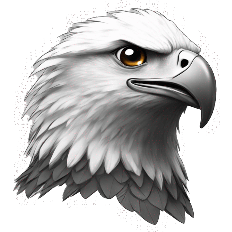 Eagle fast & energetic  sketch emoji