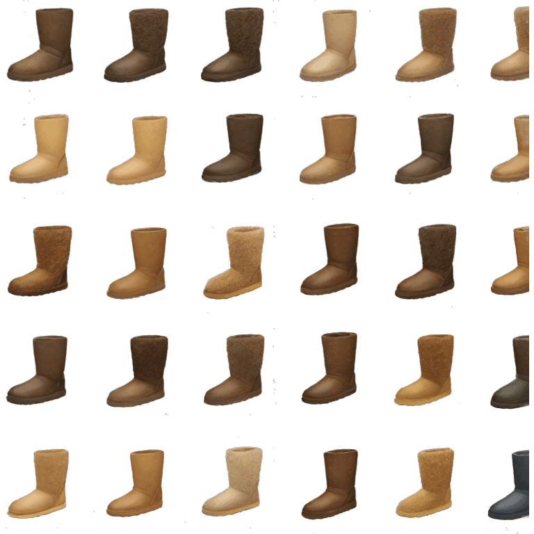 Ugg boots emoji