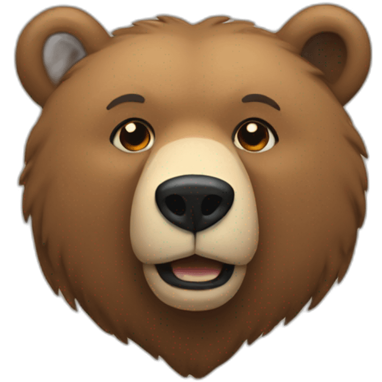 Bear pride emoji