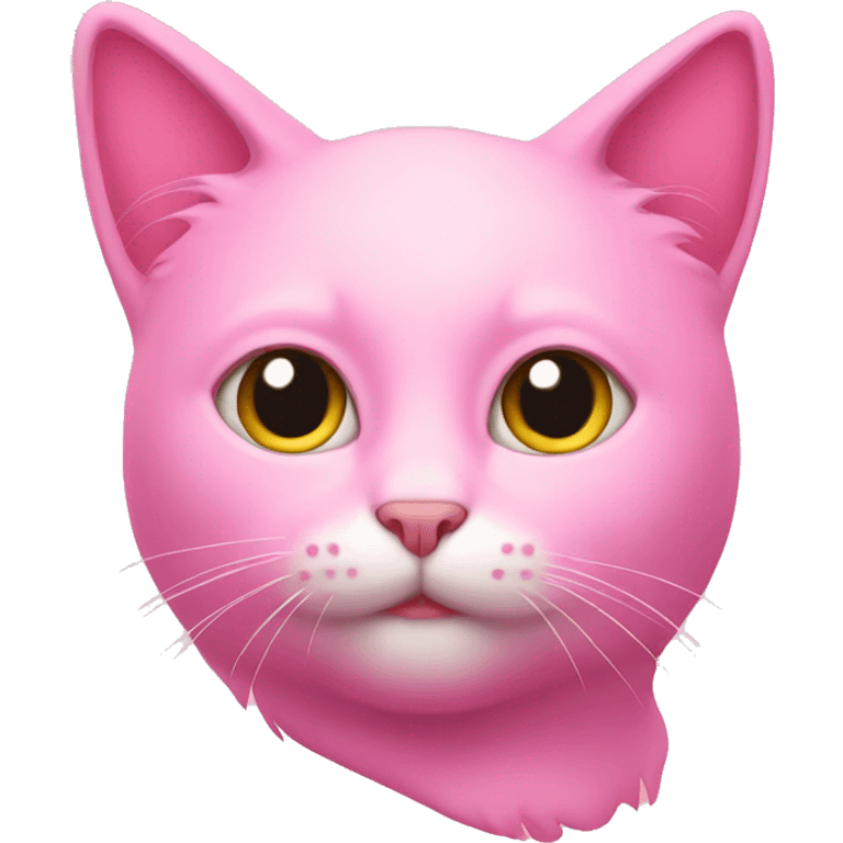 pink cat emoji