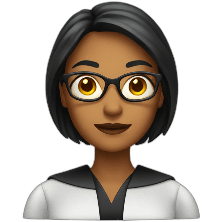 woman judge emoji