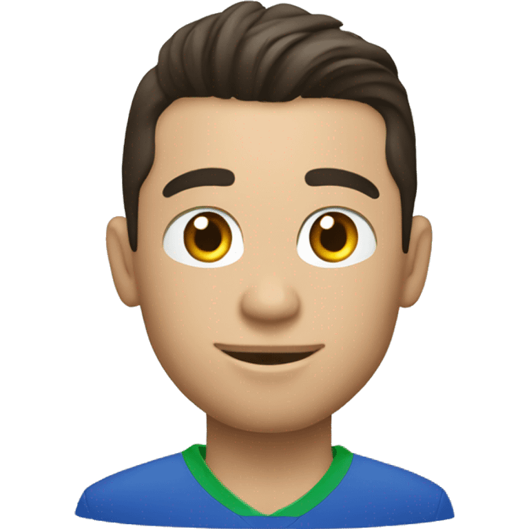 Cristiano con la copa del mundo emoji