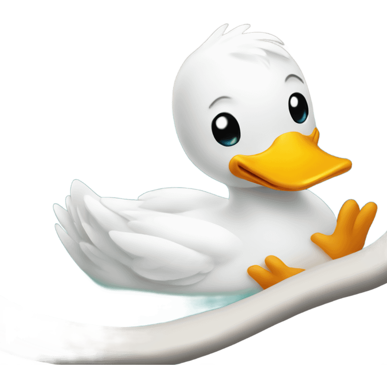 duck in bathtub emoji