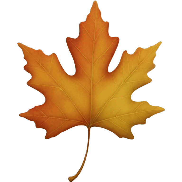 Fall leaf  emoji