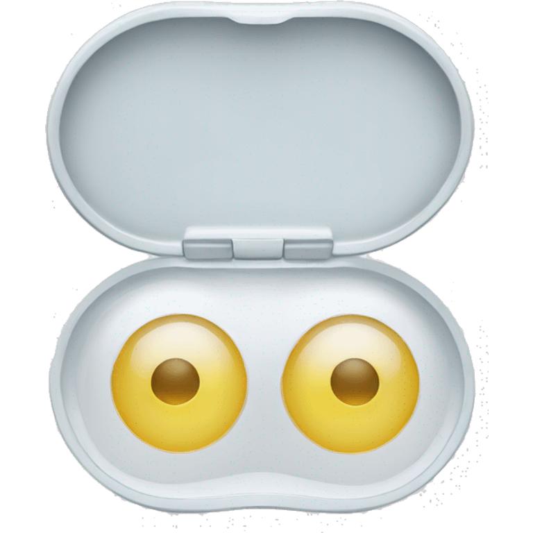 prescription contact lens case emoji