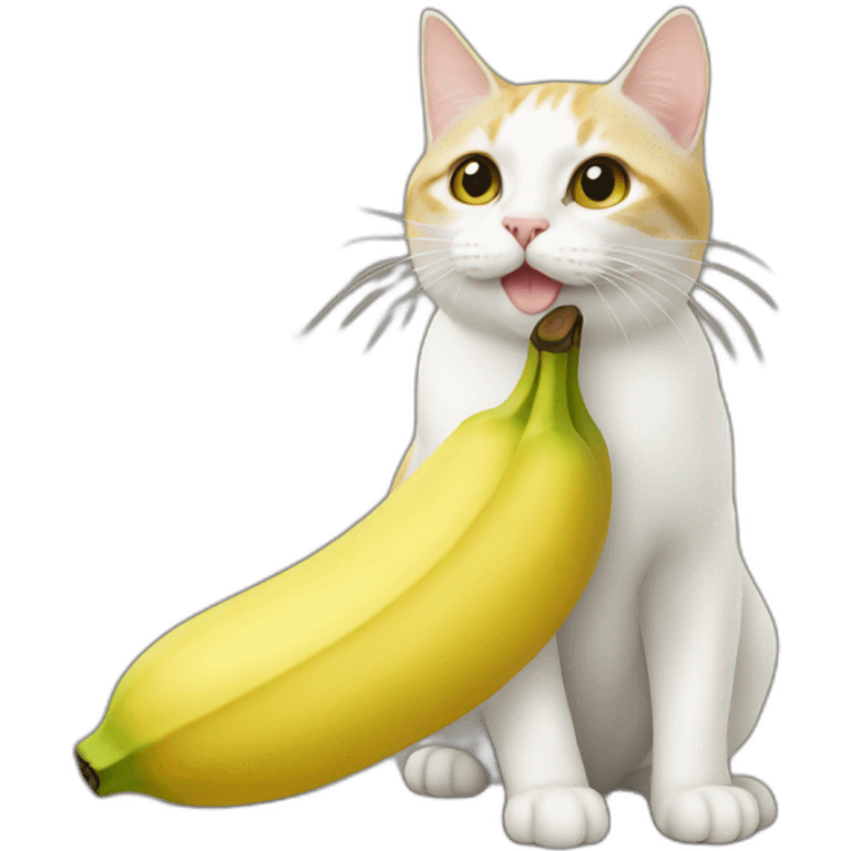 Banana cat emoji