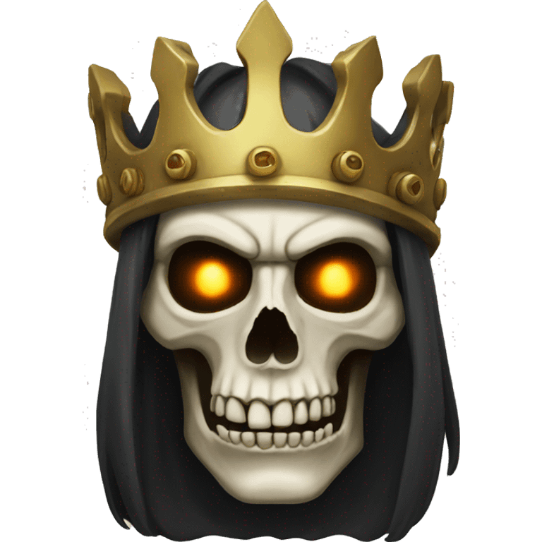 Skull king emoji