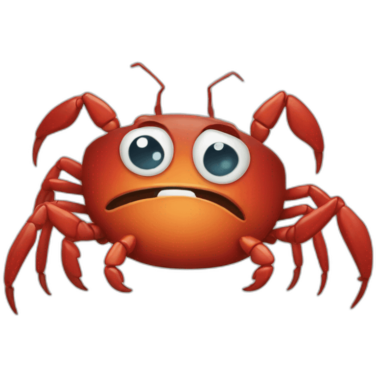 angry crab emoji