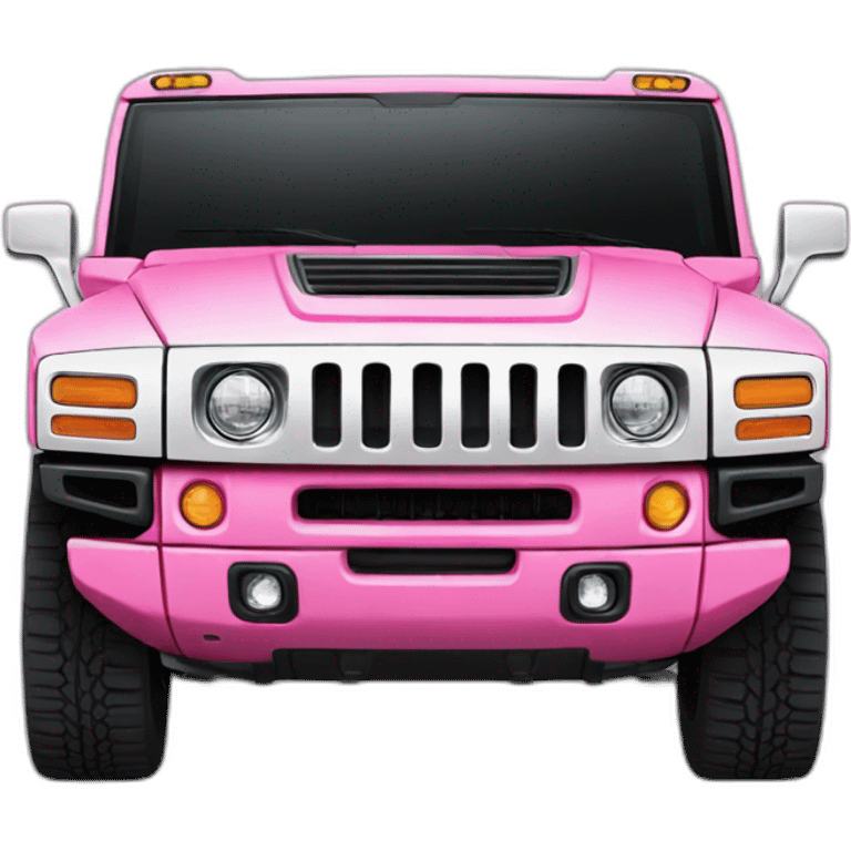 pink hummer emoji