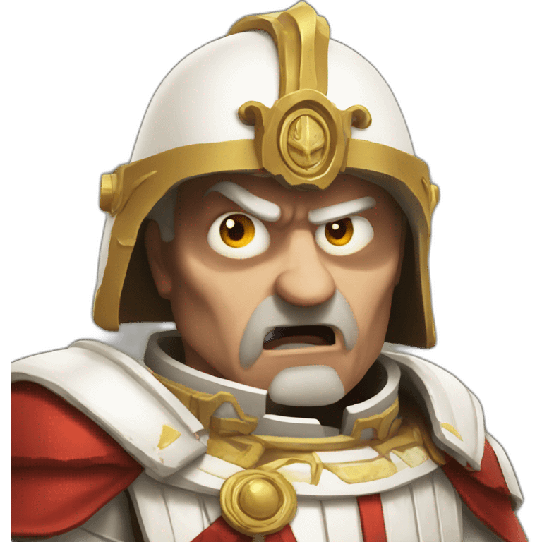 Pope angry doomguy emoji