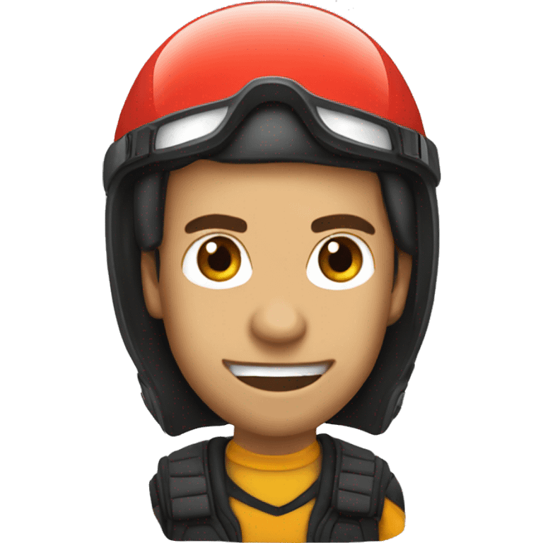 Moto en feu  emoji