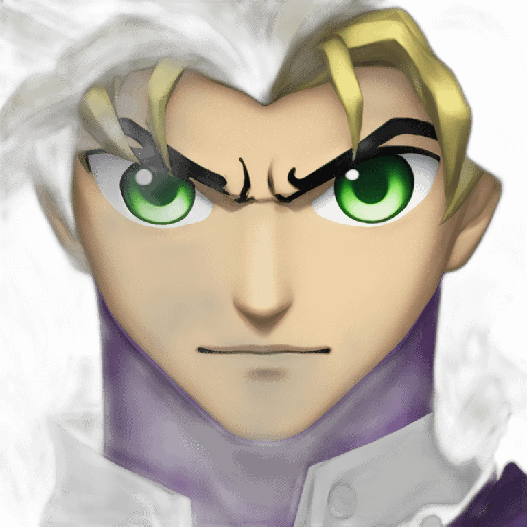 Jojo bizarre adventure dio Brando emoji