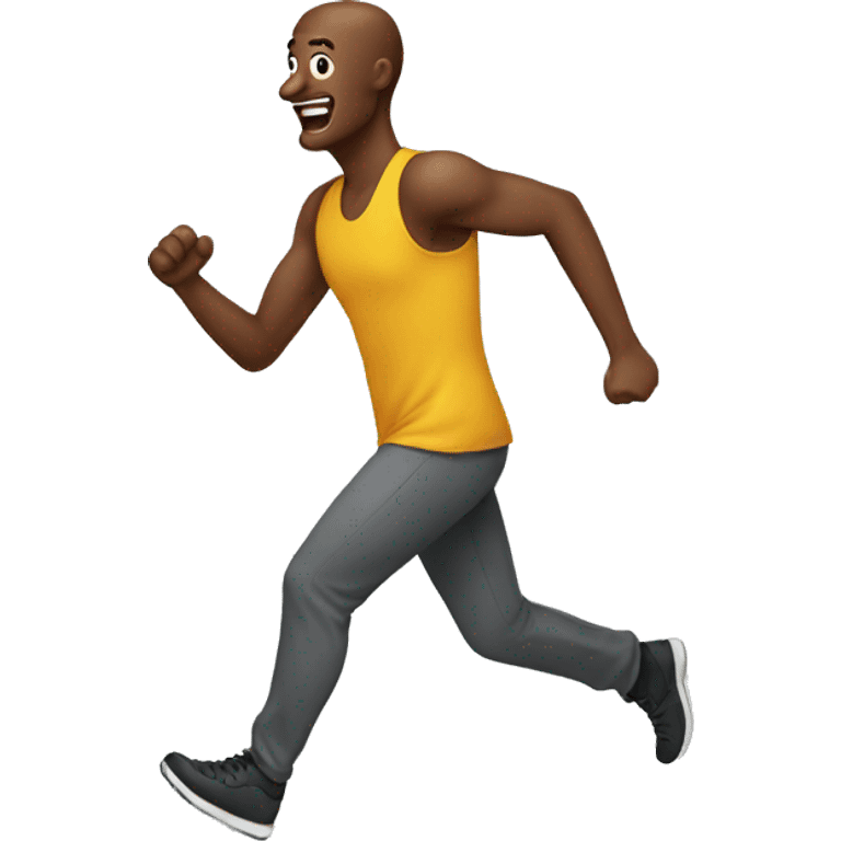 Man run emoji