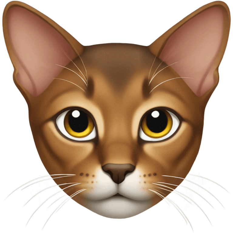 Abyssinian cat  emoji