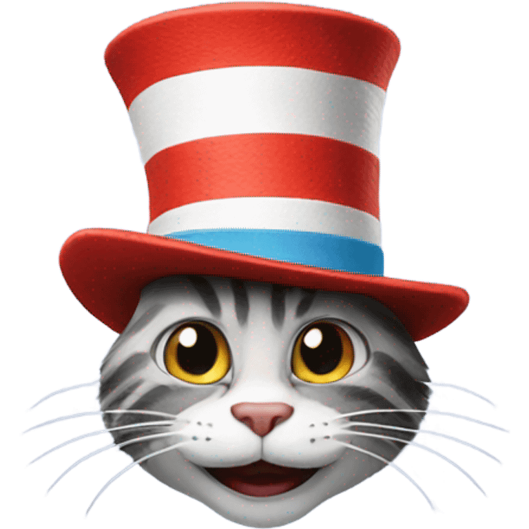 Cat in the hat emoji