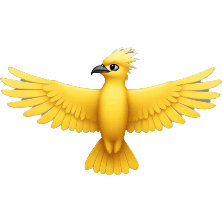 yellow thunderbird emoji