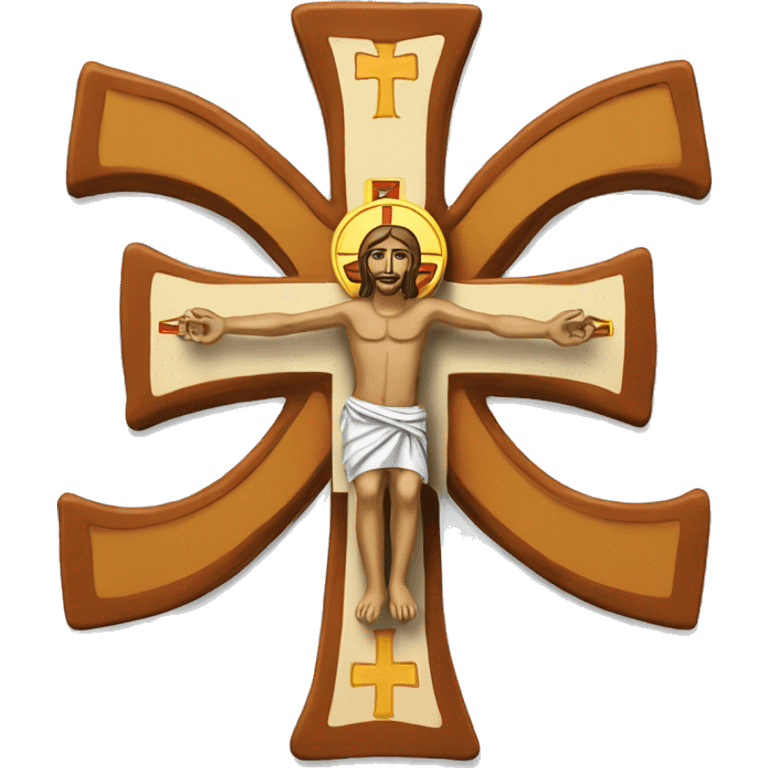 San damiano cross emoji