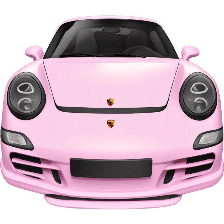 Baby pink Porsche  emoji