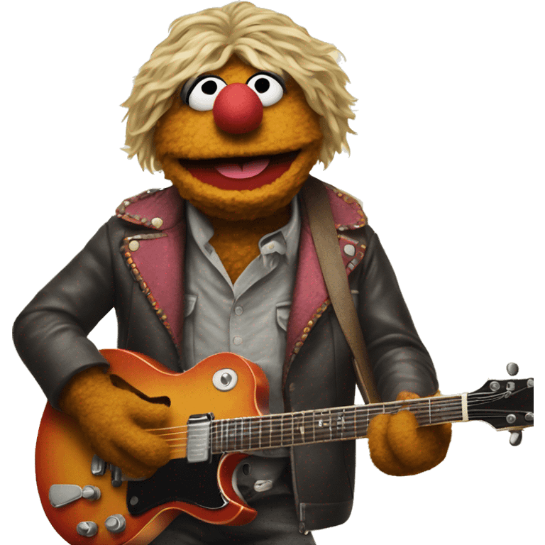 Muppets Animal rock band frontman emoji