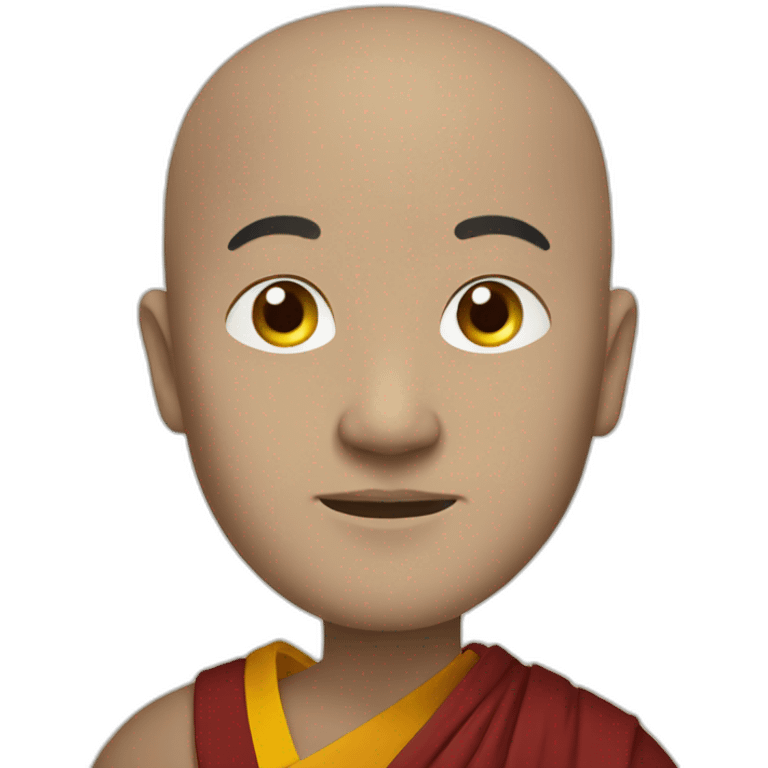 tibetan monk emoji